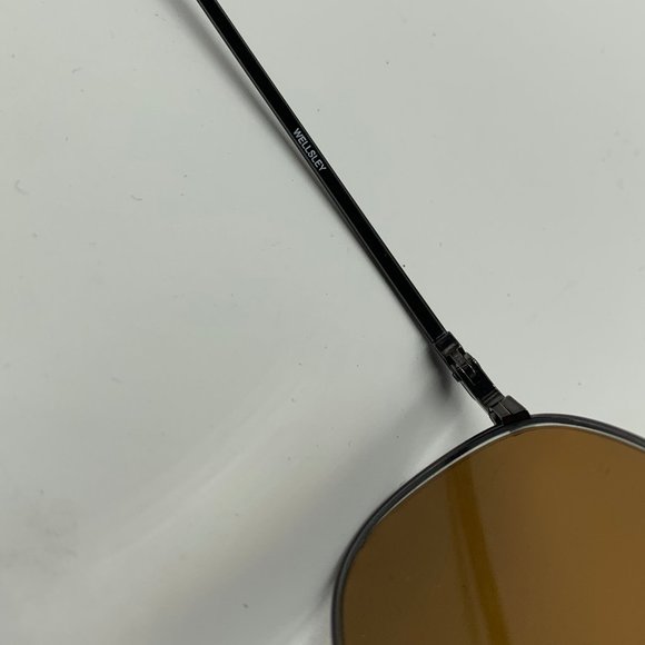 Wellsley Metal Gunmetal Oval Sunglasses Frames - Picture 7 of 7